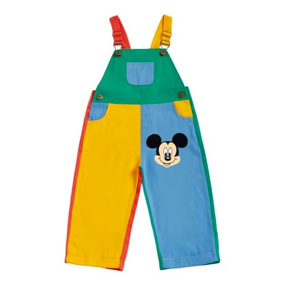 Mickey Mouse Overalls Mickey Mouse Jumpsuit Birthday Disney Bodysuit clothes - Picture 3 of 4